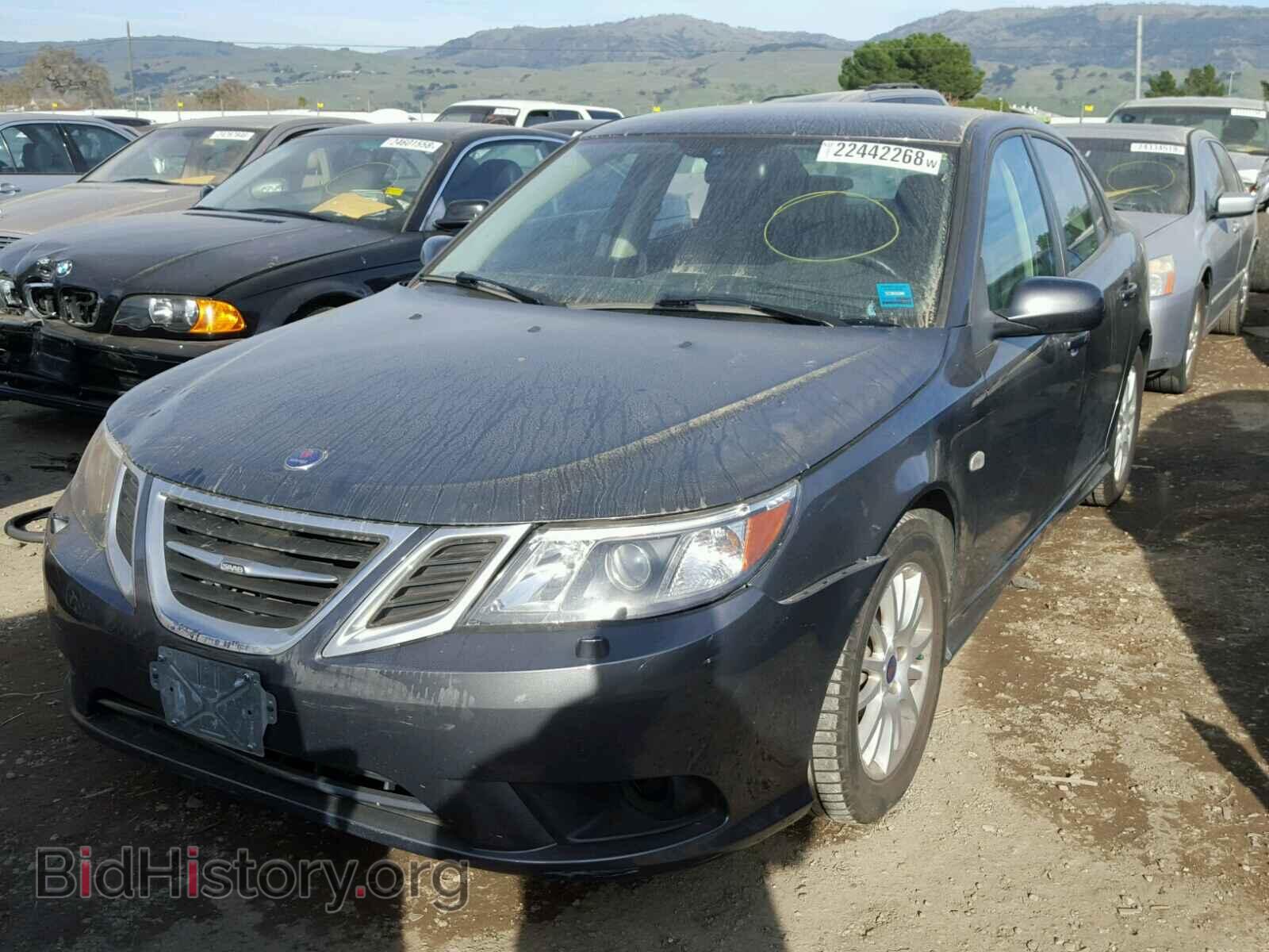 2009 SAAB 9 3 - VIN: YS3FB49Y491011913 - Фото 2