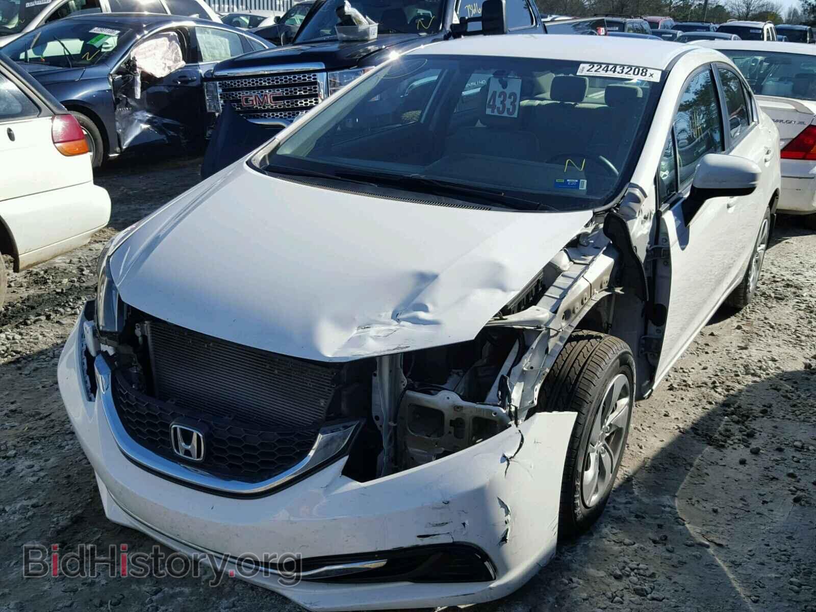 2014 HONDA CIVIC - VIN: 19XFB2F58EE041008 - Фото 2