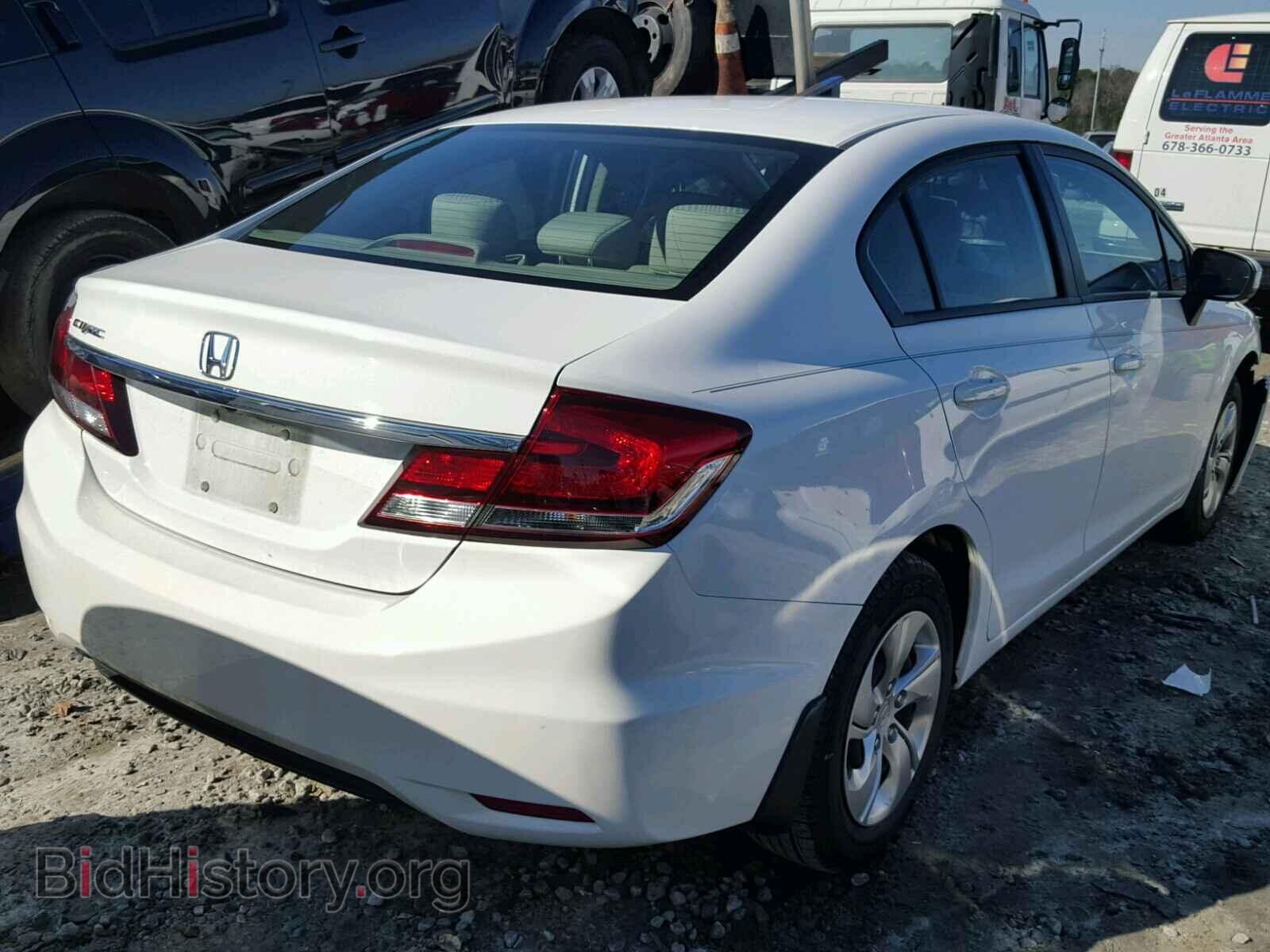 2014 HONDA CIVIC - VIN: 19XFB2F58EE041008 - Фото 4