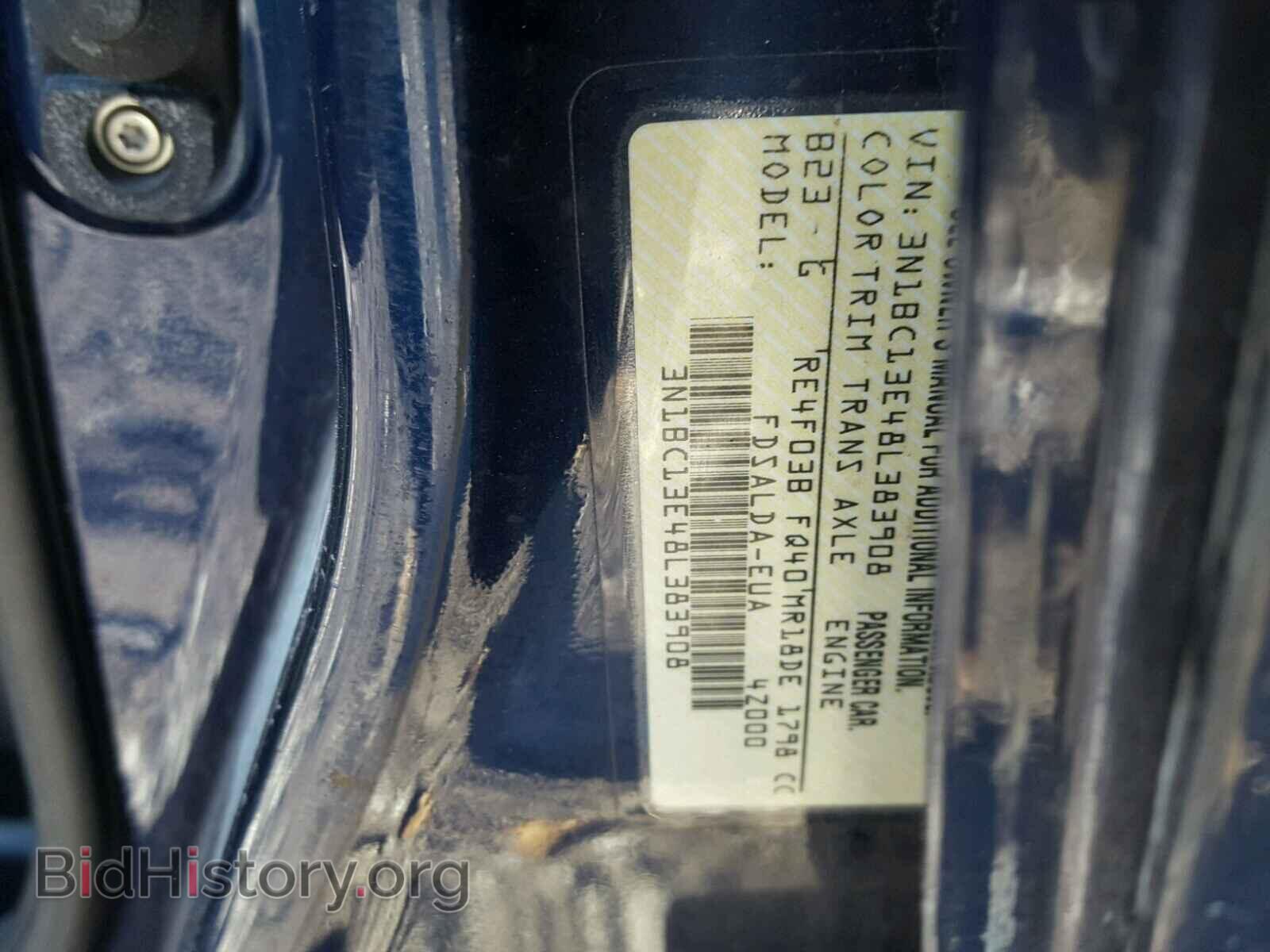 2008 NISSAN VERSA - VIN: 3N1BC13E48L383908 - Фото 10