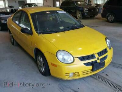 2004 Dodge NEON Neon SXT, желтый — VIN 1B3ES56C34D567009, Copart