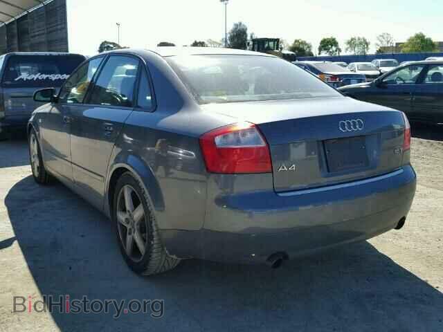 2002 AUDI A4 - VIN: WAUJC68E82A300510 - Фото 3