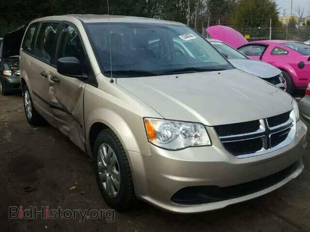 Фотография 2C4RDGBG8GR182531 - DODGE CARAVAN 2016