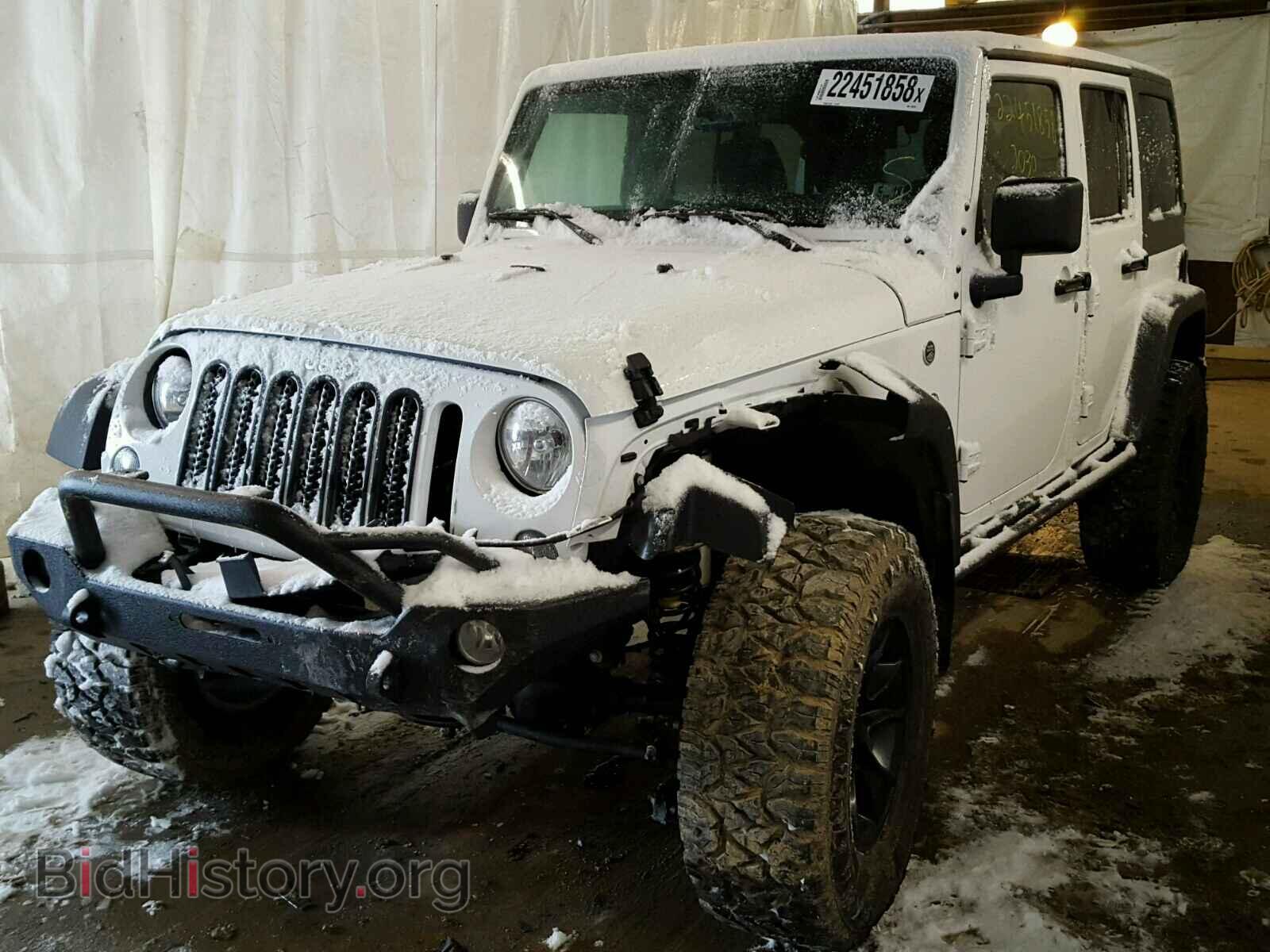 2017 JEEP WRANGLER - VIN: 1C4BJWDG3HL636101 - Фото 2