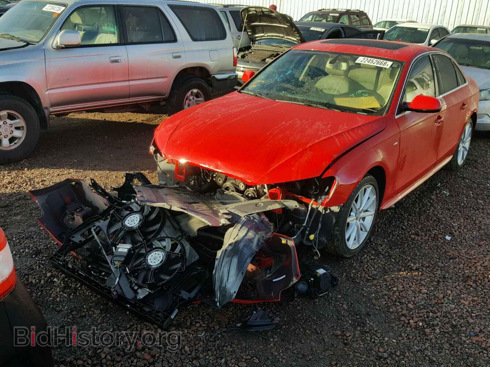 2015 AUDI A4 - VIN: WAUAFAFL0FN035334 - Фото 2