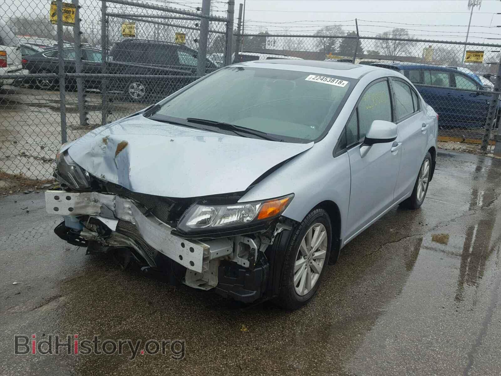 2012 HONDA CIVIC - VIN: 19XFB2F84CE011852 - Фото 2