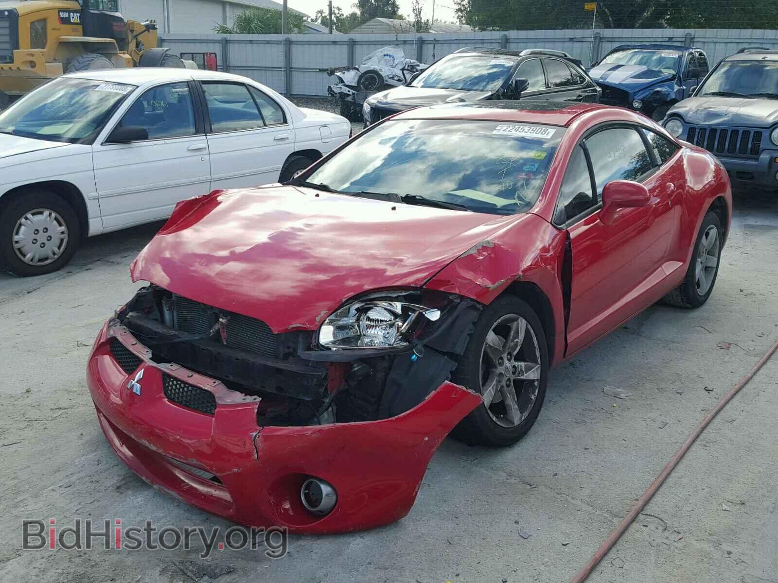 2006 MITSUBISHI ECLIPSE - VIN: 4A3AK24F96E027697 - Фото 2