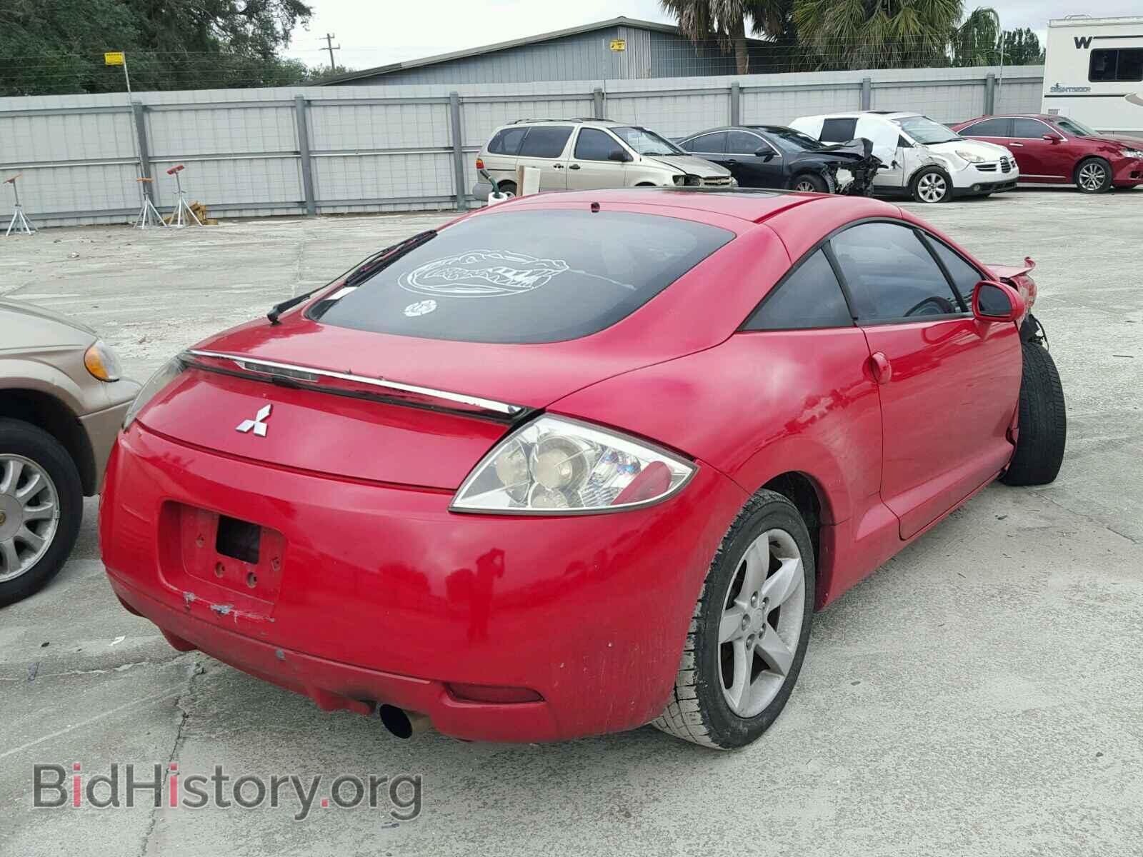 2006 MITSUBISHI ECLIPSE - VIN: 4A3AK24F96E027697 - Фото 4