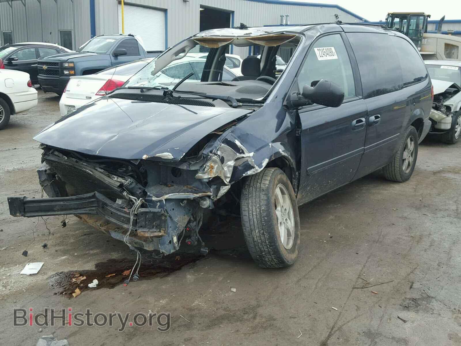2007 DODGE CARAVAN - VIN: 2D4GP44L67R116442 - Фото 2