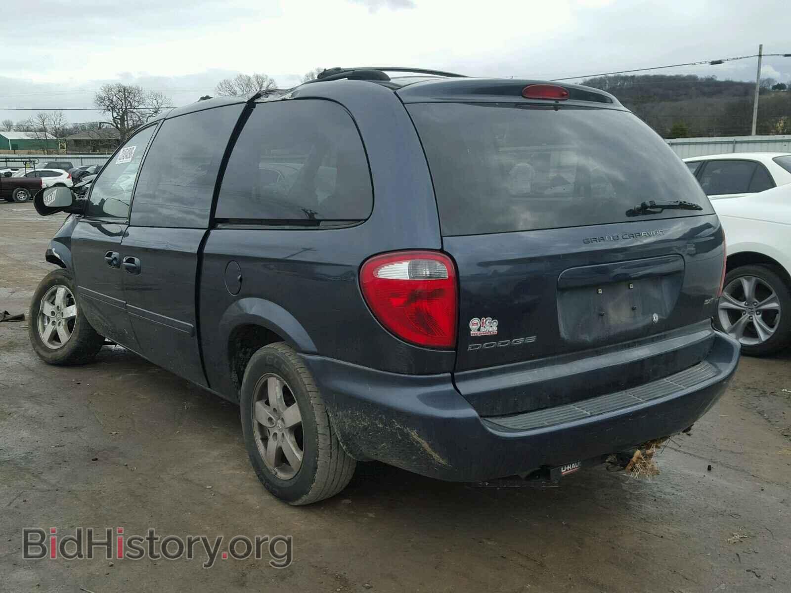 2007 DODGE CARAVAN - VIN: 2D4GP44L67R116442 - Фото 3