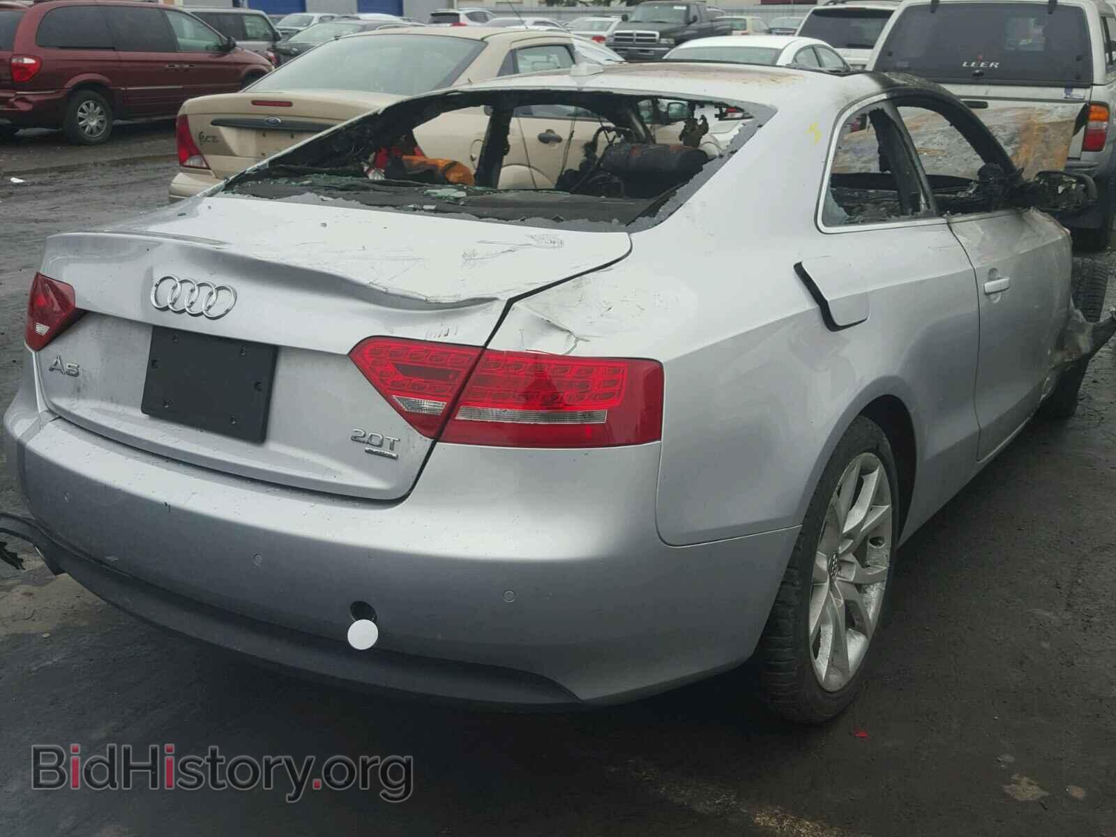 2012 AUDI A5 - VIN: WAULFAFR9CA018791 - Фото 4