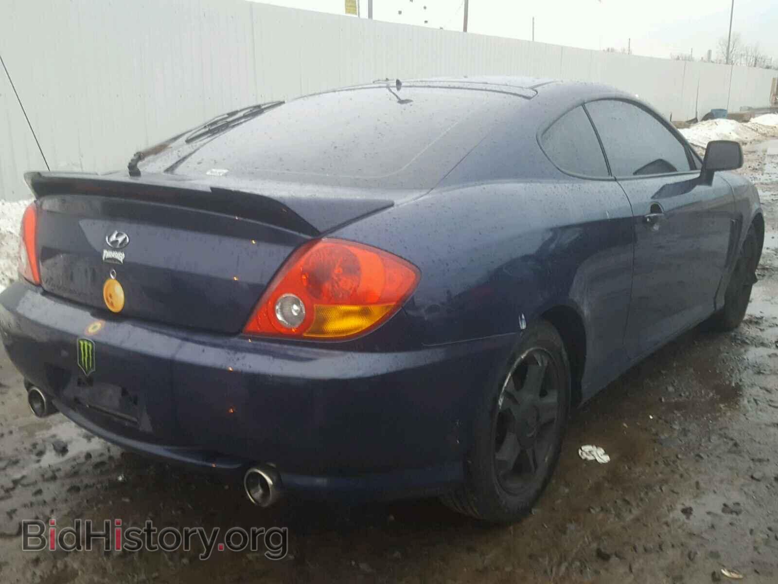 2003 HYUNDAI TIBURON - VIN: KMHHM65D53U078238 - Фото 4