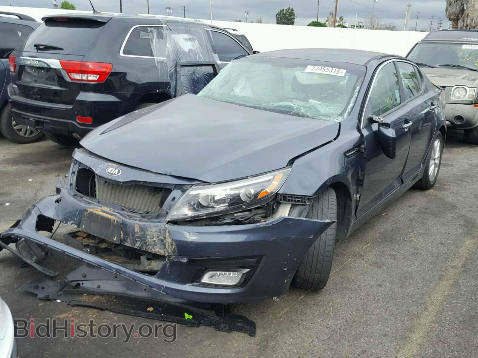 2015 KIA OPTIMA - VIN: KNAGM4A78F5615667 - Фото 2