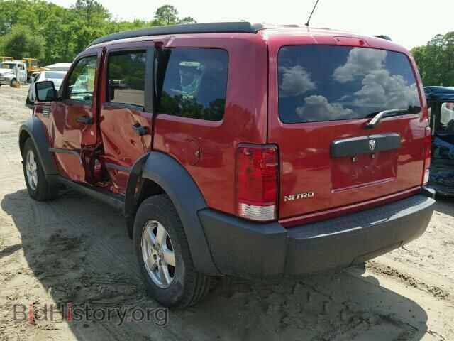 2007 DODGE NITRO - VIN: 1D8GT28K47W606160 - Фото 3