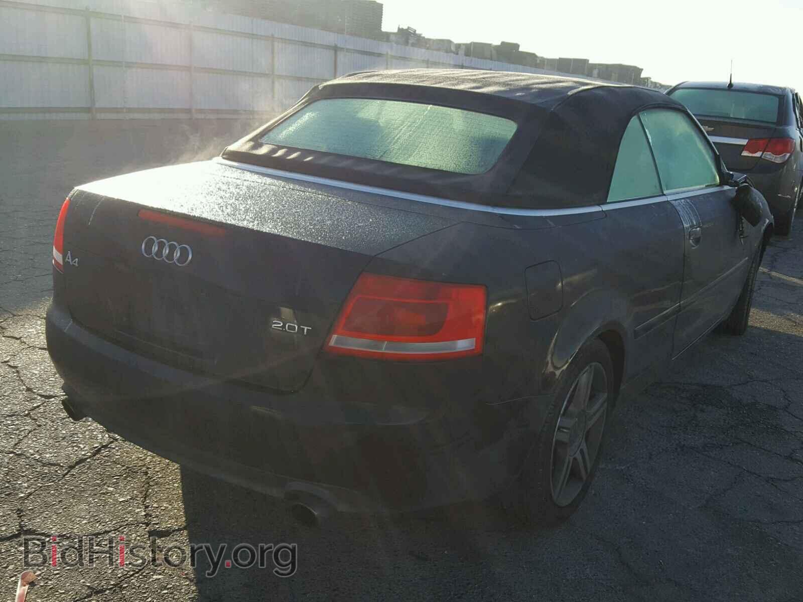 2007 AUDI A4 - VIN: WAUAF48H47K025614 - Фото 4