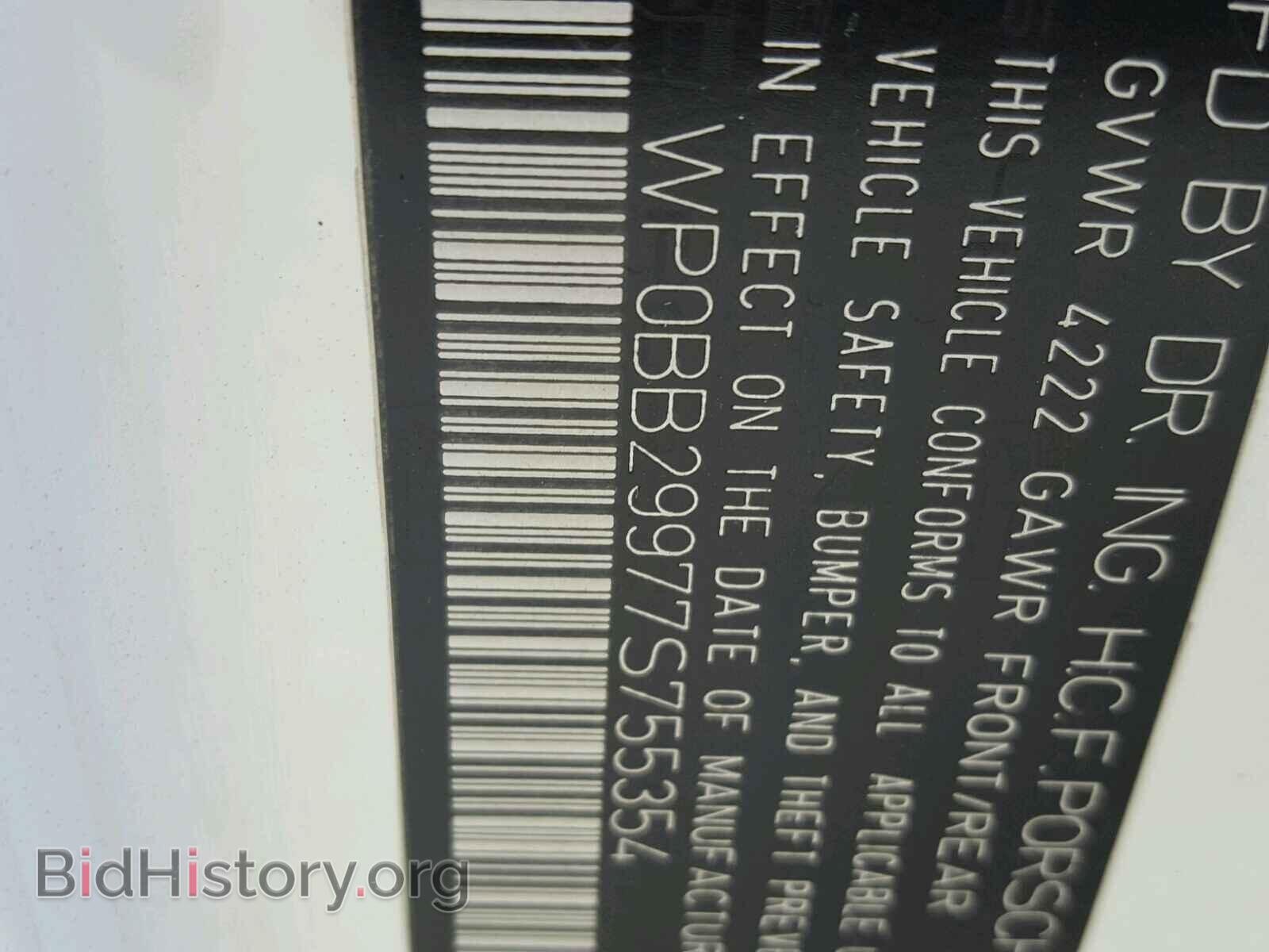 2007 PORSCHE 911 - VIN: WP0BB29977S755354 - Фото 10