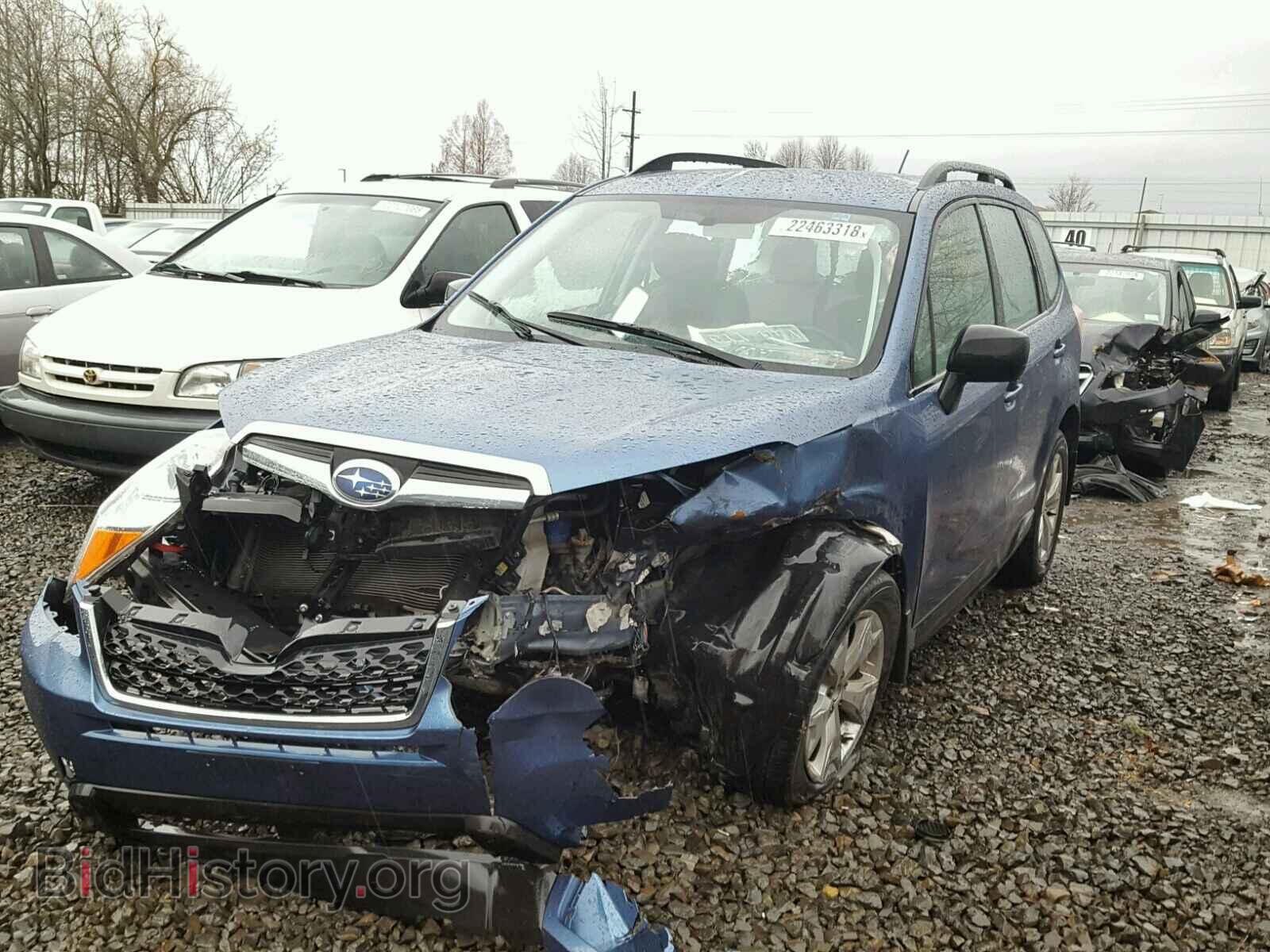 2015 SUBARU FORESTER - VIN: JF2SJABC4FH465945 - Фото 2