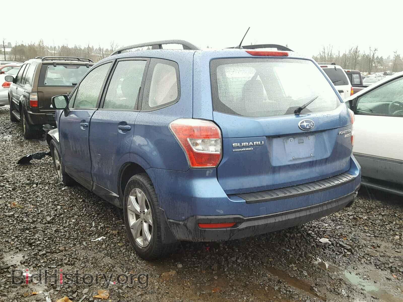 2015 SUBARU FORESTER - VIN: JF2SJABC4FH465945 - Фото 3