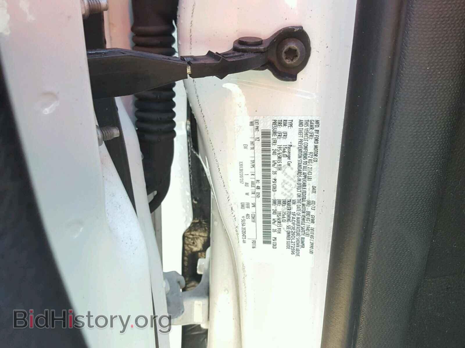 2013 FORD FOCUS - VIN: 1FADP3E29DL272596 - Photo 10