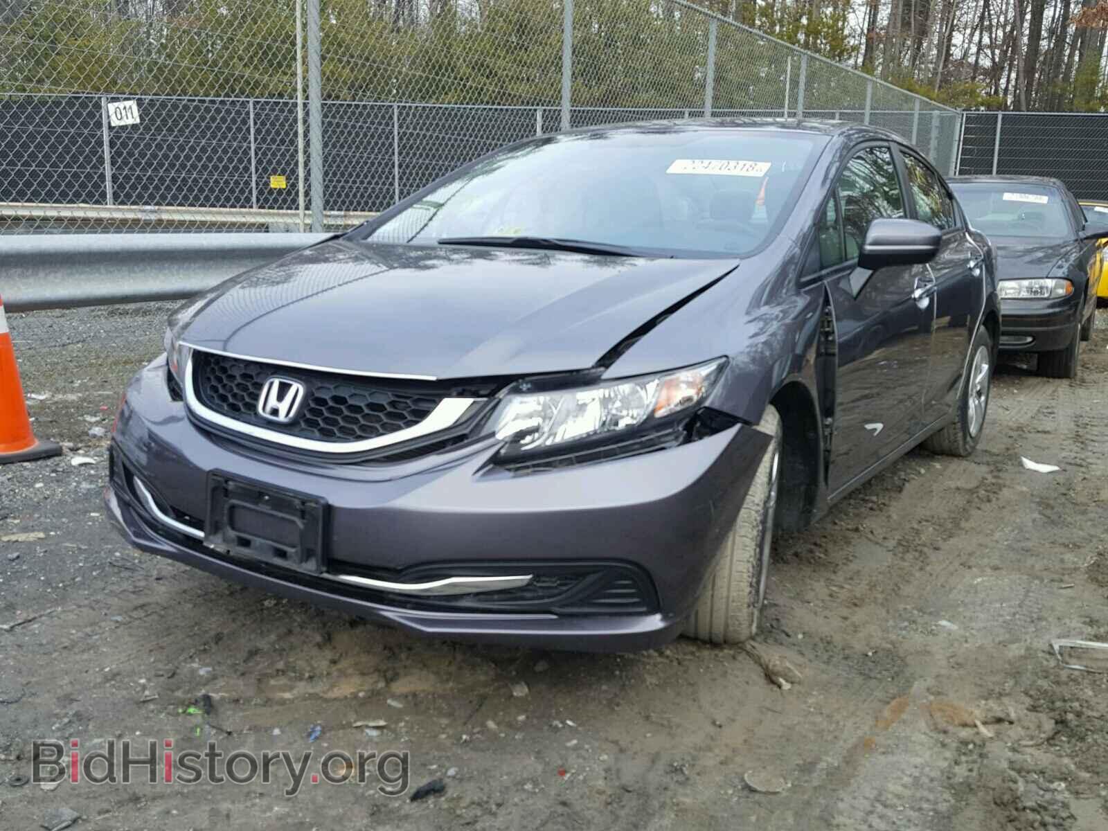 2014 HONDA CIVIC - VIN: 2HGFB2F54EH515896 - Photo 2