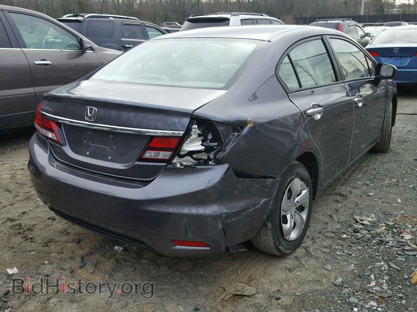 2014 HONDA CIVIC - VIN: 2HGFB2F54EH515896 - Photo 4