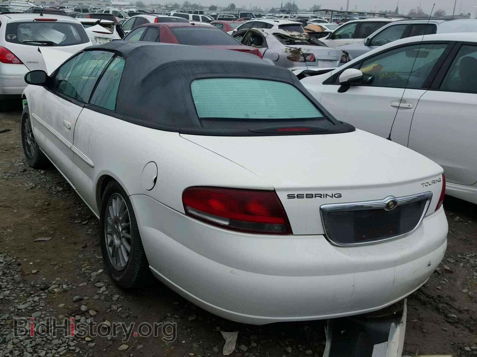 2005 CHRYSLER SEBRING - VIN: 1C3EL55R45N602397 - Фото 3