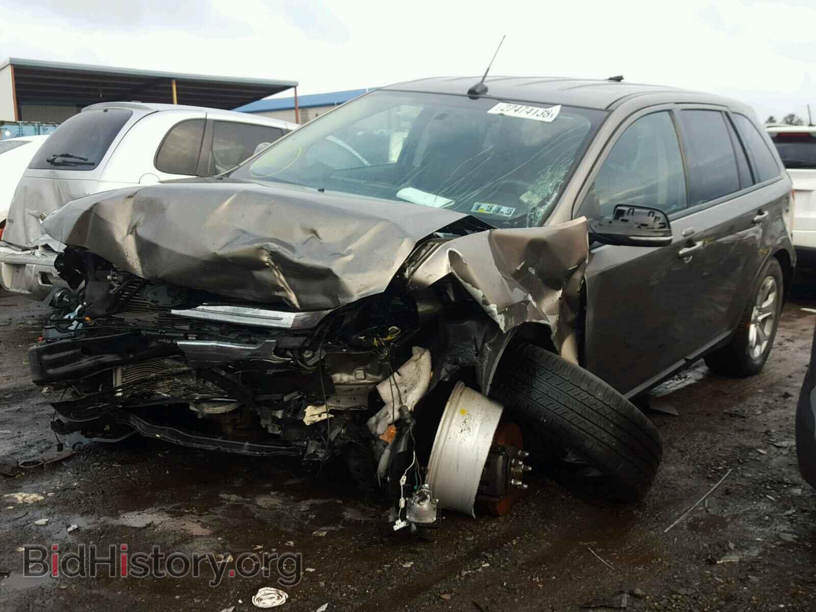 2014 FORD EDGE - VIN: 2FMDK4JC7EBB03803 - Фото 2