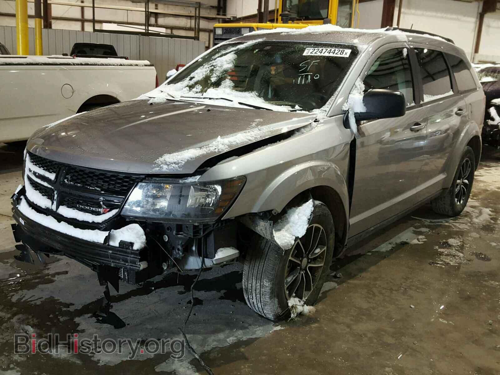2017 DODGE JOURNEY - VIN: 3C4PDCAB0HT602383 - Фото 2