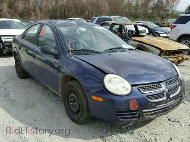 Фотография 1B3ES26CX5D147960 - DODGE NEON 2005