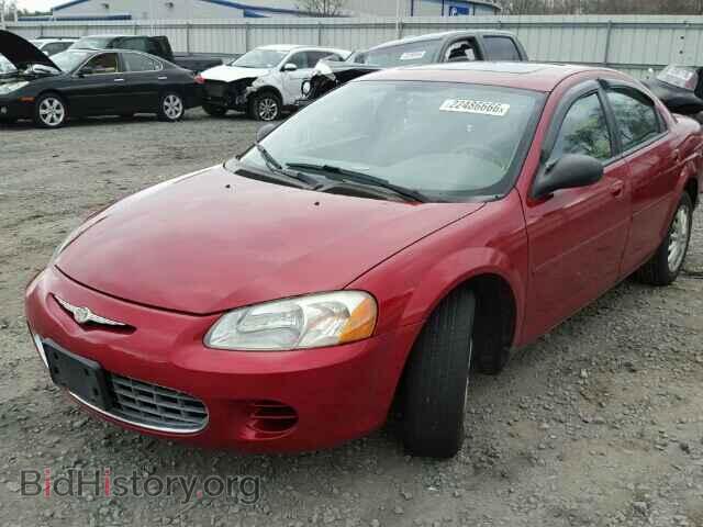 2002 CHRYSLER SEBRING - VIN: 1C3EL46R42N354706 - Фото 2