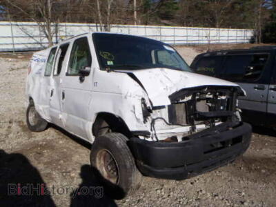 2010 Ford ECONOLINE, white — VIN 1FTSE3EL7ADA63203, Copart