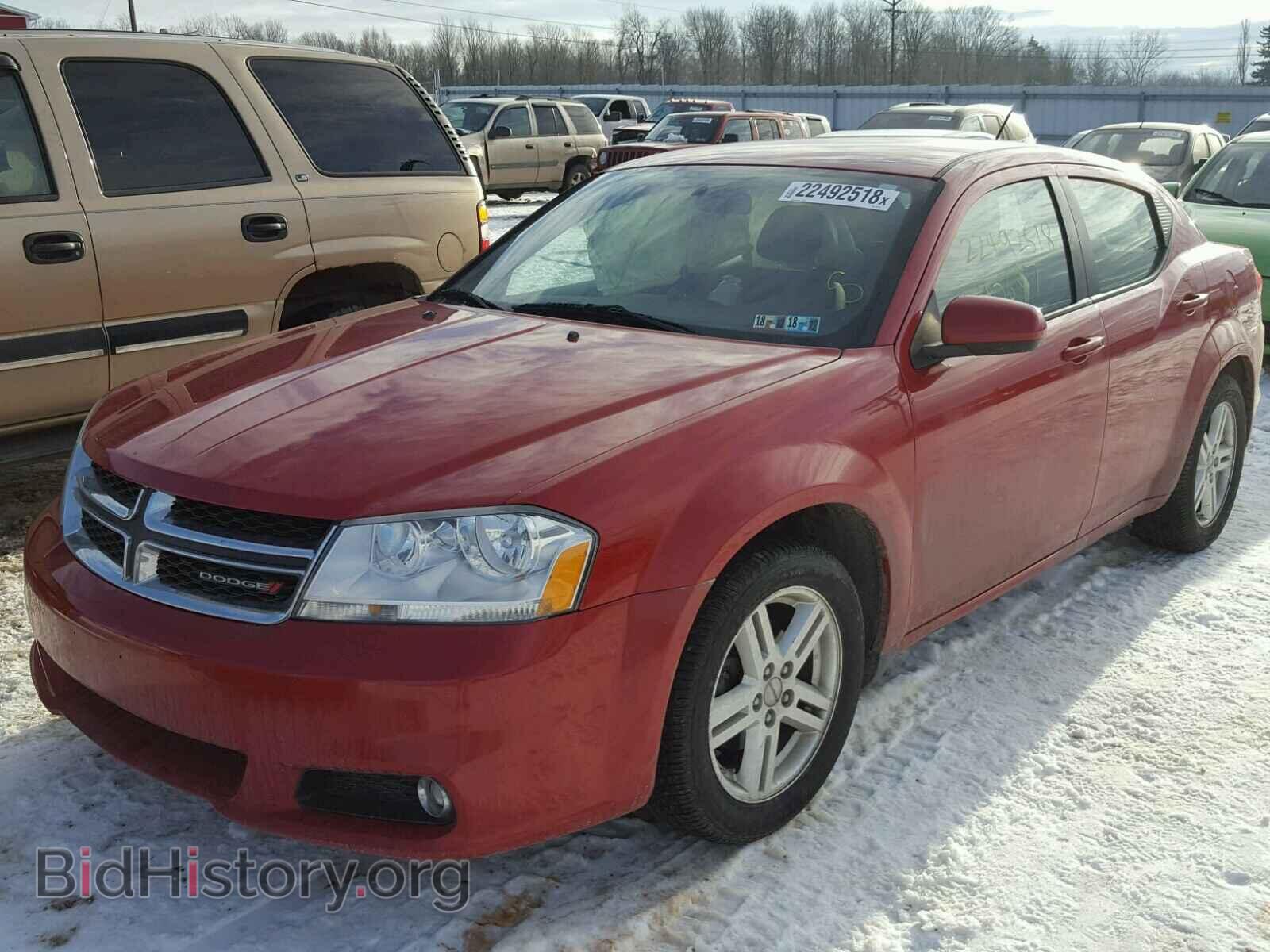 2013 DODGE AVENGER - VIN: 1C3CDZCB7DN625141 - Фото 2