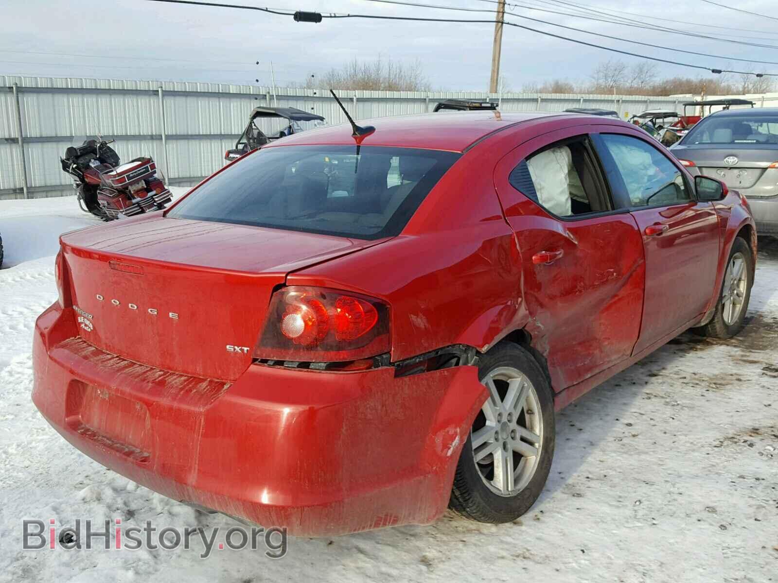 2013 DODGE AVENGER - VIN: 1C3CDZCB7DN625141 - Фото 4