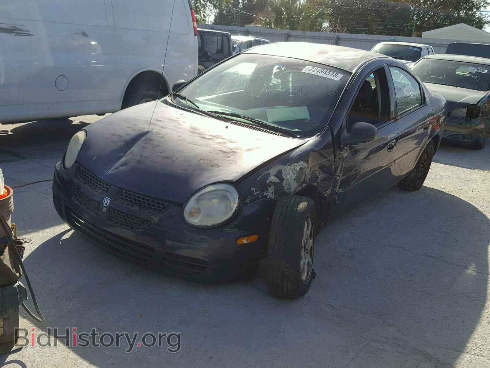 2005 DODGE NEON - VIN: 1B3ES56C85D223323 - Фото 2
