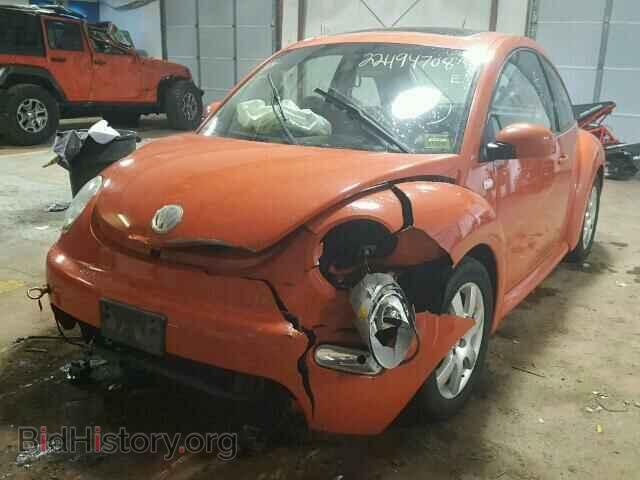 2003 VOLKSWAGEN BEETLE - VIN: 3VWDD21C33M414754 - Фото 2