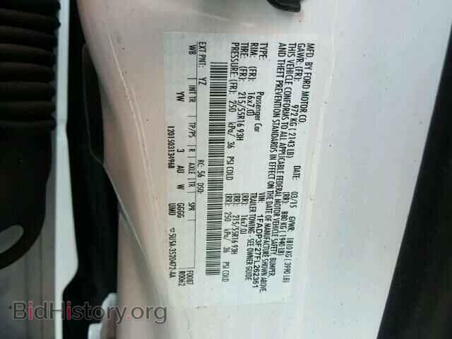 2015 FORD FOCUS - VIN: 1FADP3F27FL262361 - Фото 10