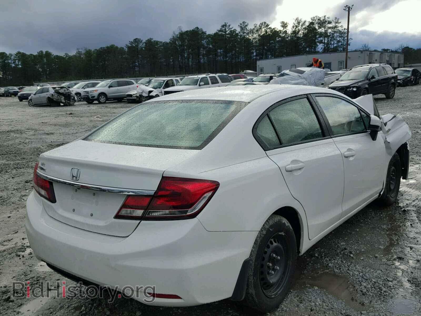 2014 HONDA CIVIC - VIN: 2HGFB2F58EH528506 - Фото 4