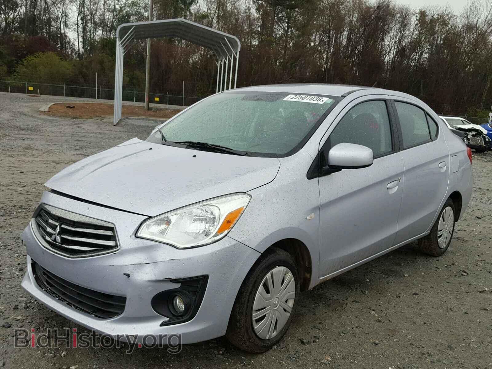 2017 MITSUBISHI MIRAGE - VIN: ML32F3FJ6HHF12373 - Фото 2