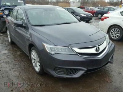 2016 Acura ILX ILX Premiu, gray — VIN 19UDE2F74GA019806, Copart