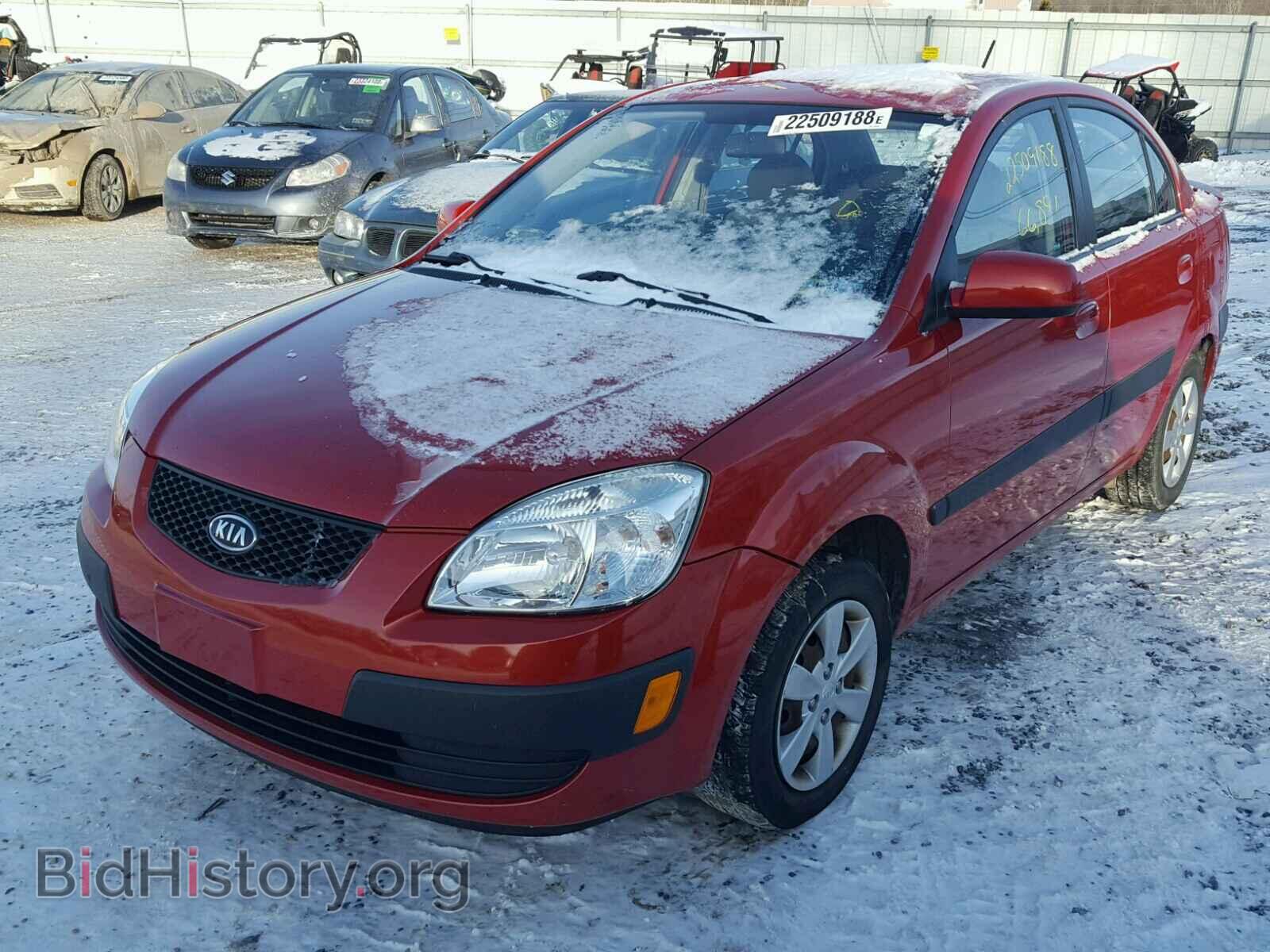 2009 KIA RIO BASE - VIN: KNADE223796445848 - Photo 2