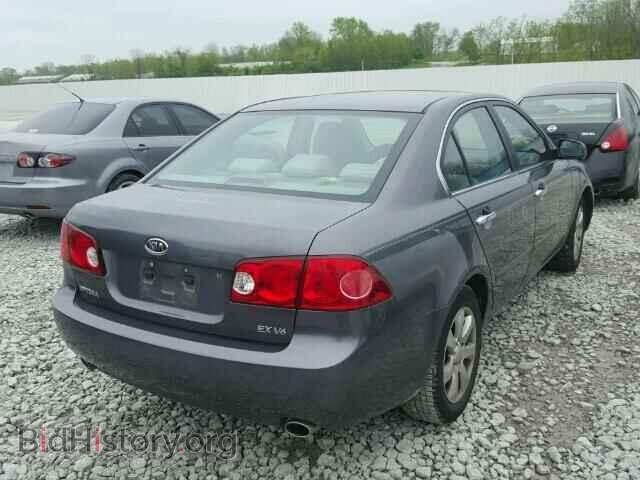 2007 KIA OPTIMA - VIN: KNAGE124975107676 - Фото 4
