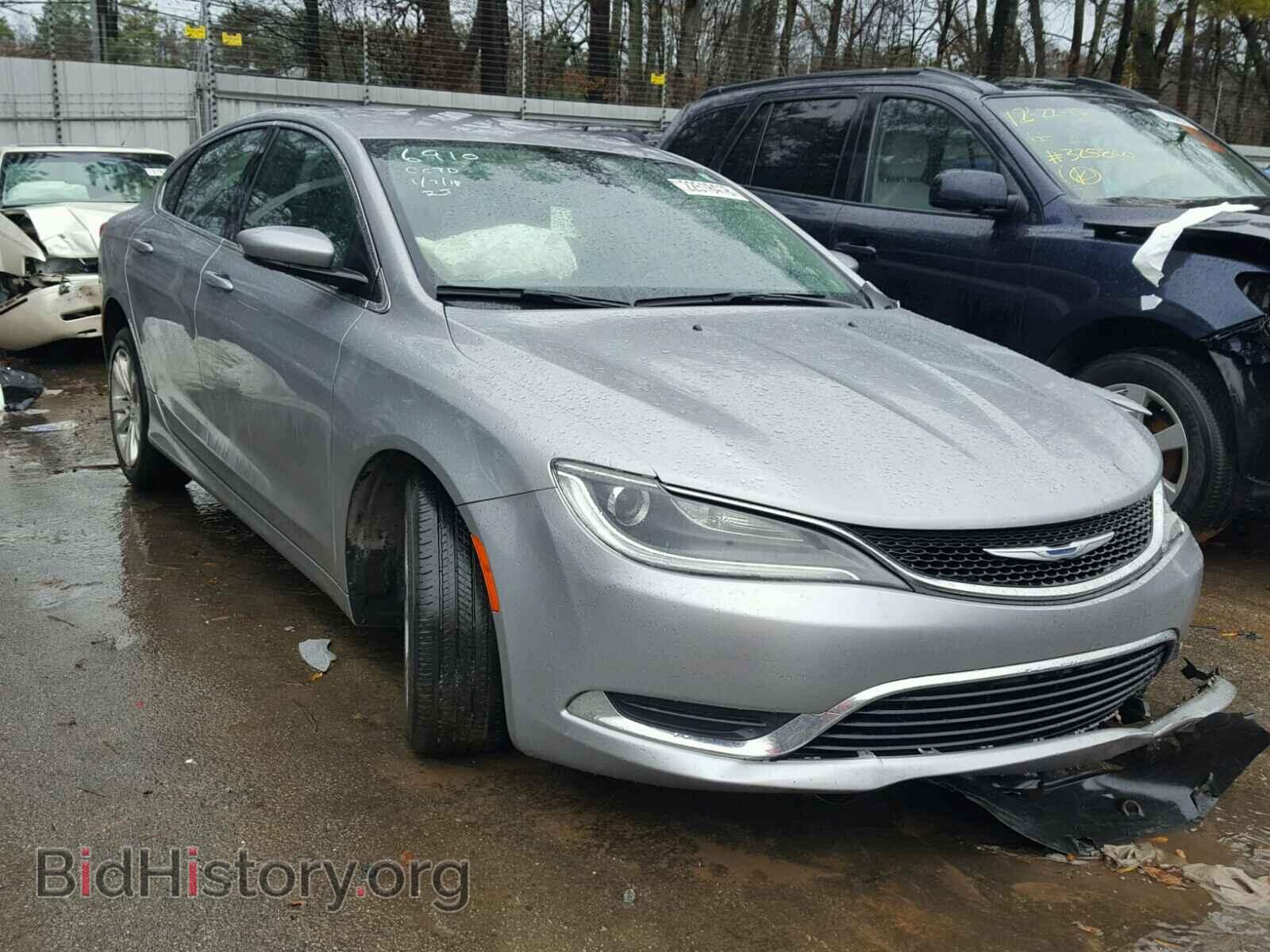 Фотография 1C3CCCAB2FN606910 - CHRYSLER 200 2015