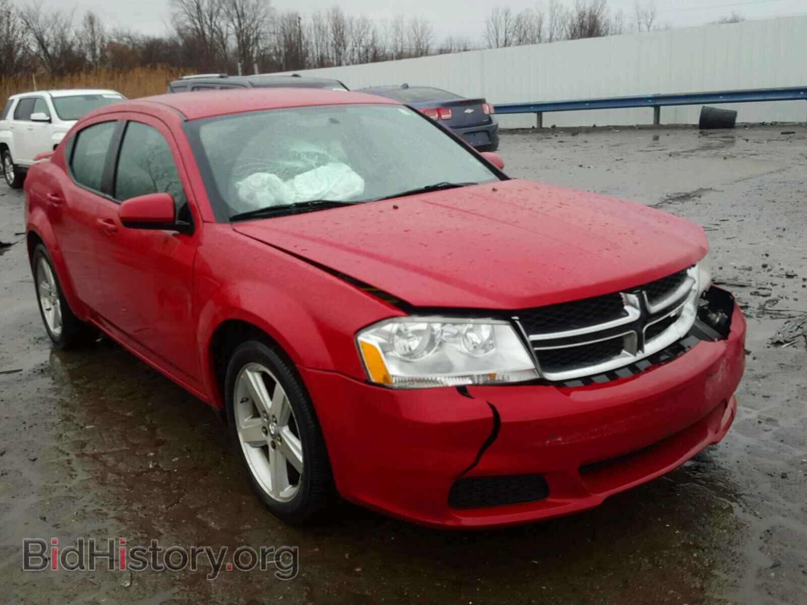 Фотография 1C3CDZCB4CN227738 - DODGE AVENGER 2012