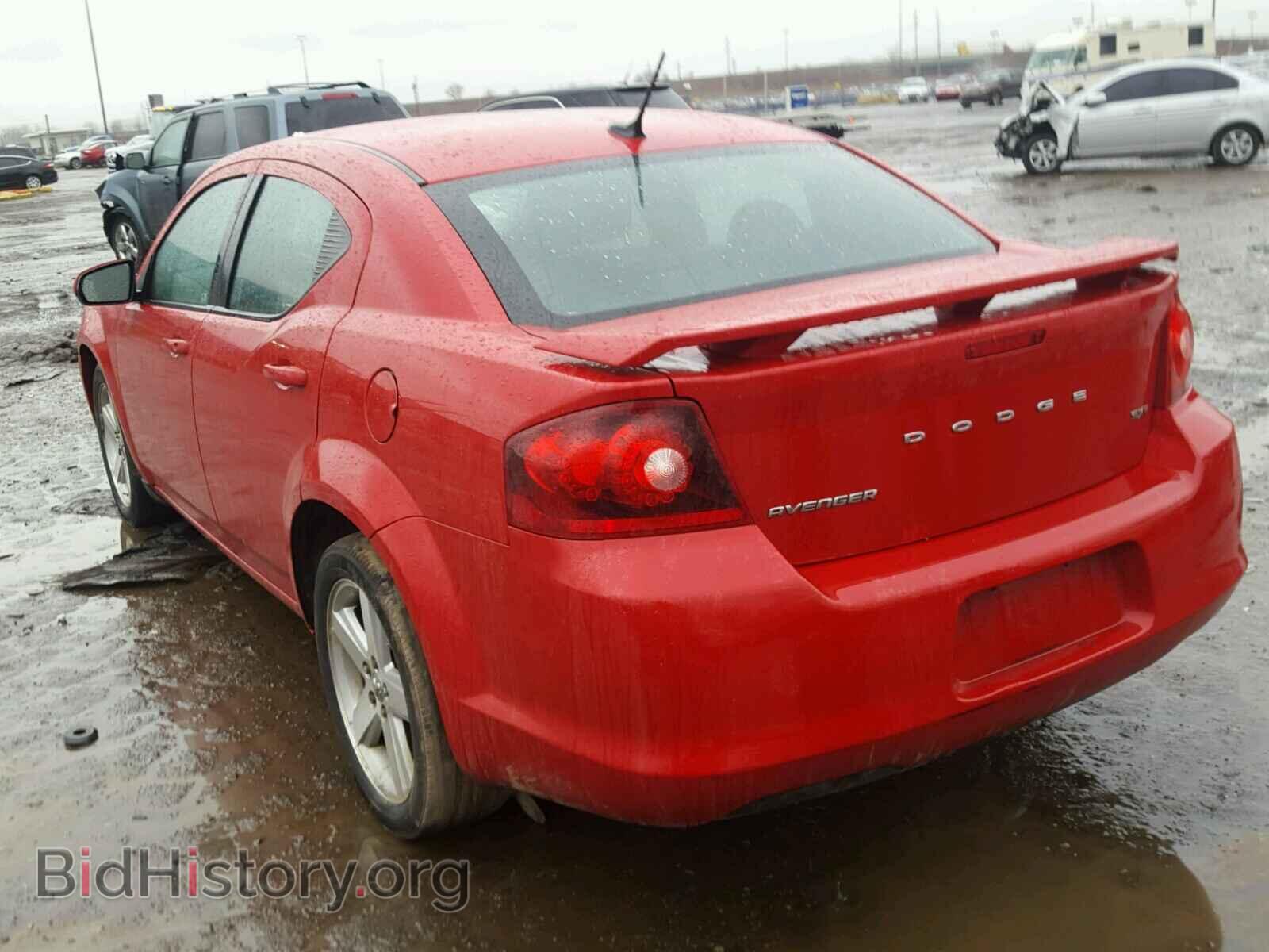 2012 DODGE AVENGER - VIN: 1C3CDZCB4CN227738 - Фото 3