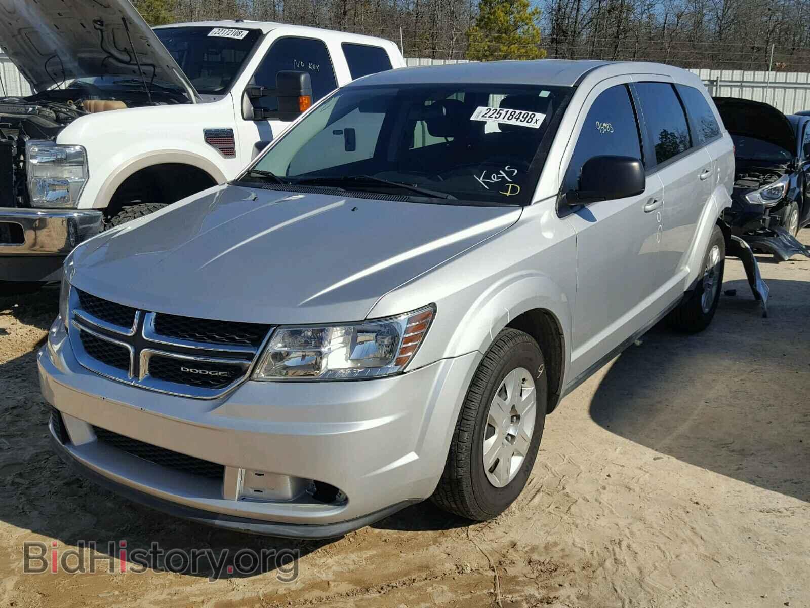 2012 DODGE JOURNEY - VIN: 3C4PDCAB2CT204388 - Фото 2