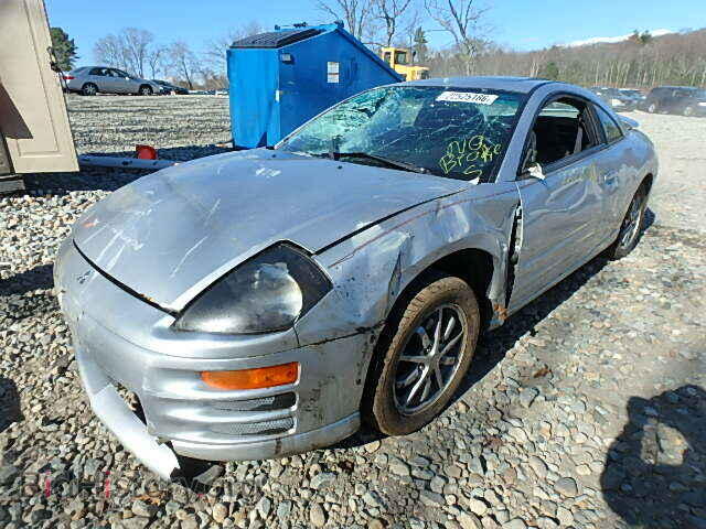 2002 MITSUBISHI ECLIPSE - VIN: 4A3AC44G82E009591 - Фото 2