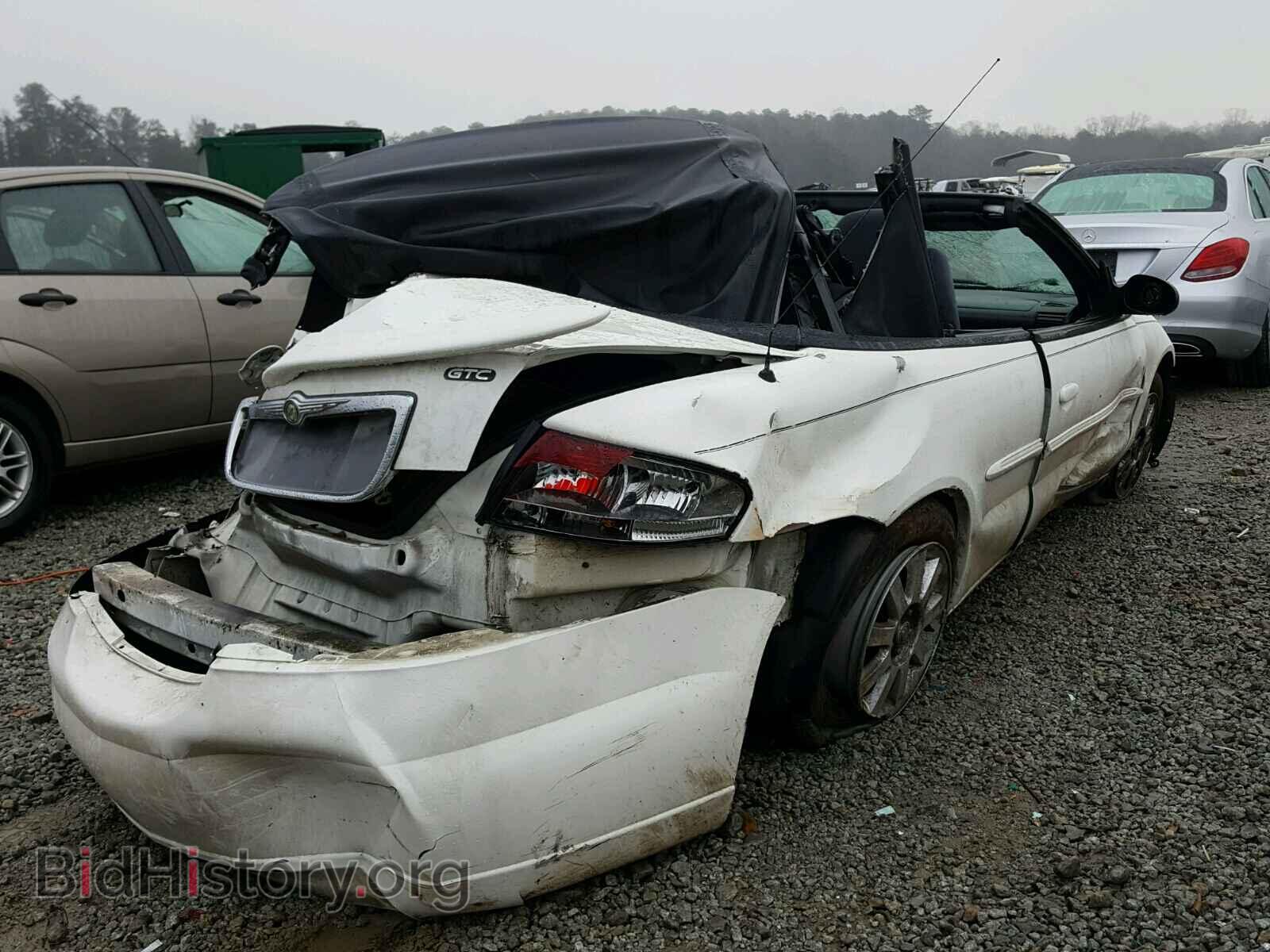 2005 CHRYSLER SEBRING - VIN: 1C3EL75R85N592758 - Фото 4