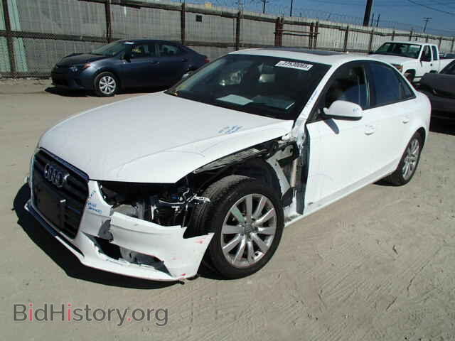2013 AUDI A4 - VIN: WAUAFAFL2DN039866 - Фото 2