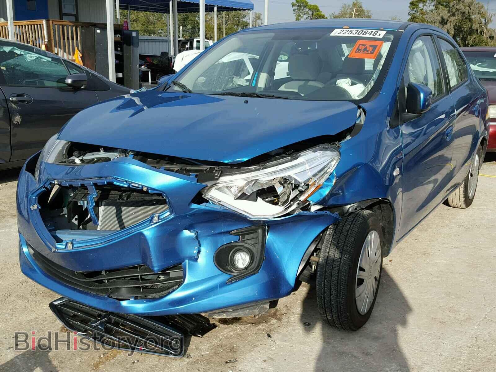 2017 MITSUBISHI MIRAGE - VIN: ML32F3FJ0HHF09727 - Фото 2
