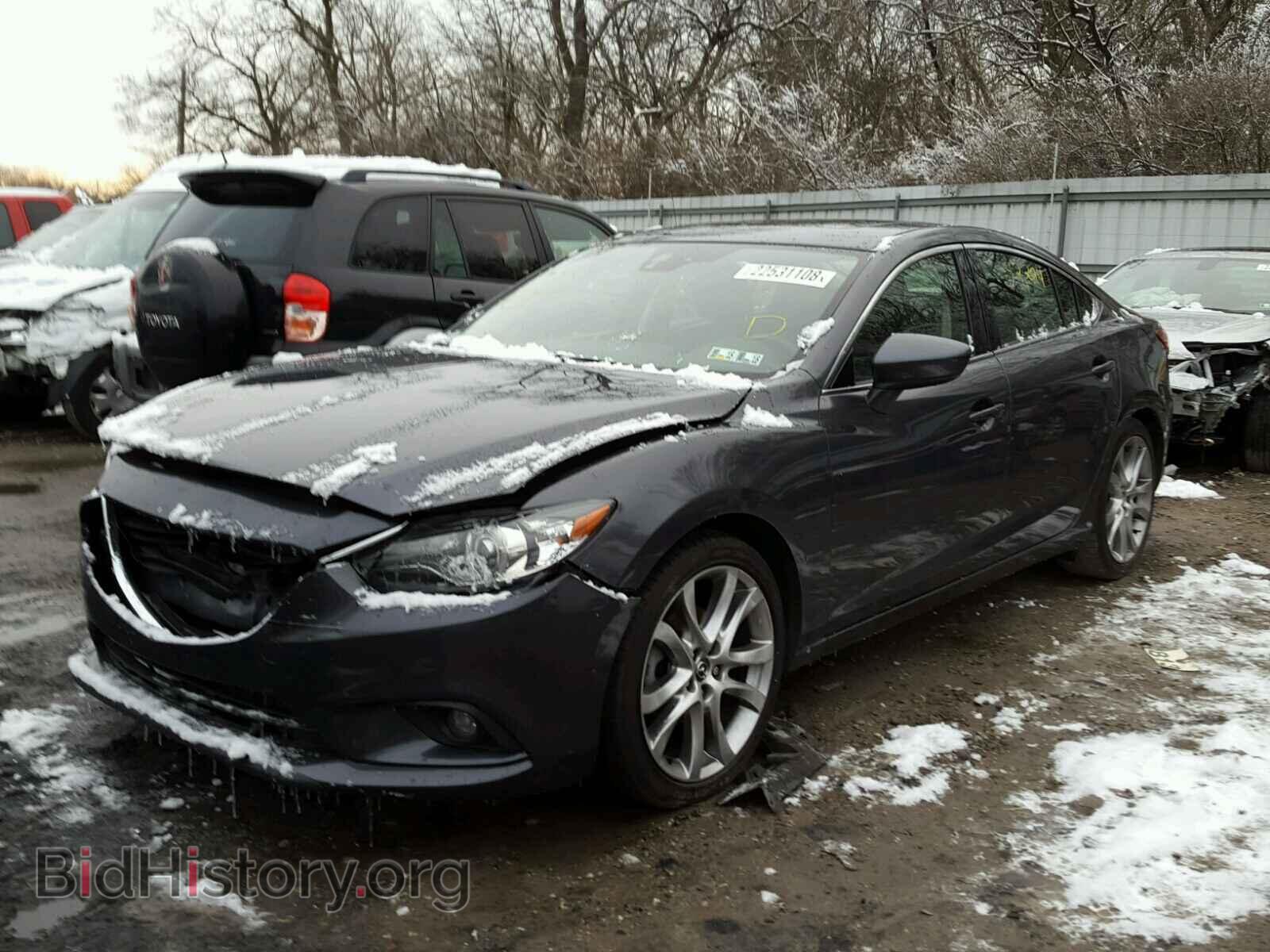 2014 MAZDA 6 - VIN: JM1GJ1W67E1132672 - Фото 2